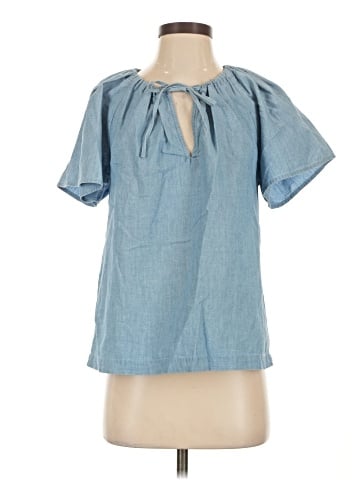 J.Crew Short Sleeve Blouse (view 1)