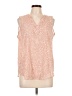 Maurices 100% Polyester Pink Sleeveless Blouse Size L - photo 1