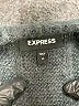 Express Solid Gray Pullover Sweater Size XS - photo 7