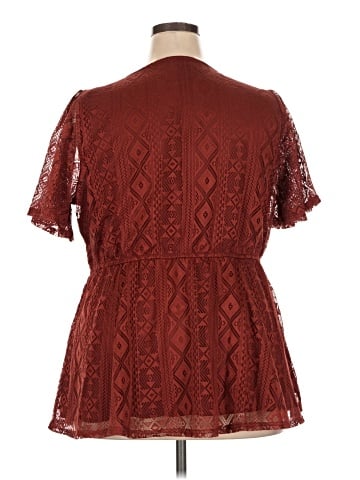 Torrid Short Sleeve Blouse (view 2)