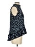 CeCe Blue Sleeveless Blouse Size XS - photo 4