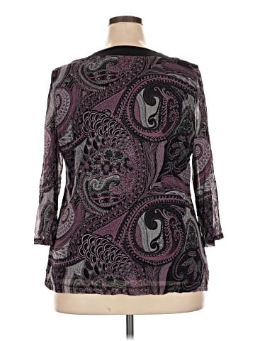 Apt. 9 3/4 Sleeve Blouse (view 2)