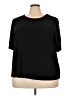 89th & Madison Black Short Sleeve Top Size 3X - photo 1