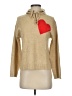 Ann Taylor LOFT Hearts Tan Pullover Sweater Size XS (petite) - photo 1