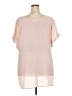 Motherhood 100% Polyester Pink Short Sleeve Blouse Size 3X Maternity - photo 2