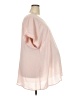 Motherhood 100% Polyester Pink Short Sleeve Blouse Size 3X Maternity - photo 4
