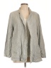 Caslon Stripes Gray Kimono Size L - photo 1