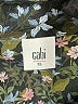 CAbi 100% Polyester Floral Black Long Sleeve Blouse Size XL - photo 7