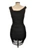 Guess Solid Black Cocktail Dress Size L - photo 2