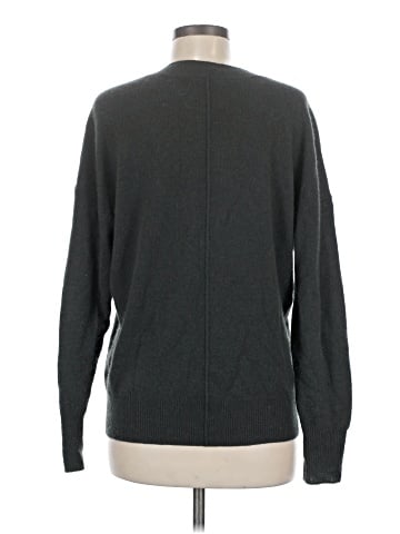 Aqua Cashmere Pullover Sweater (view 2)