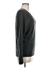 Aqua 100% Cashmere Gray Cashmere Pullover Sweater Size M - photo 4