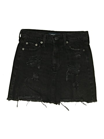 Aeropostale Denim Skirt (view 1)