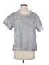 Romwe Gray Short Sleeve Top Size S - photo 1