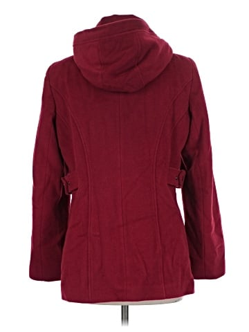 St. John's Bay Wool Coat (view 2)