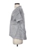 Romwe Gray Short Sleeve Top Size S - photo 5