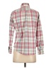 Gant 100% Cotton Plaid Ivory Pink Long Sleeve Button-Down Shirt Size S - photo 2