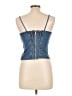 Vigoss Blue Sleeveless Top Size L - photo 2