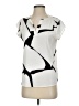 Ivanka Trump Ivory Short Sleeve Blouse Size XS - photo 1