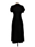 Jacqueline Ferrar Solid Black Casual Dress Size 10 (petite) - photo 2