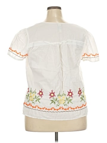 L.A. Blues Short Sleeve Blouse (view 2)