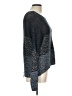 Quinn Color Block Gray Pullover Sweater Size L - photo 4