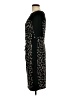 Chaps Animal Print Black Cocktail Dress Size L - photo 5