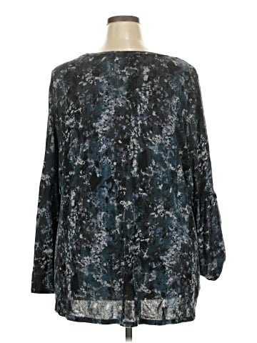 Simply Vera Vera Wang 3/4 Sleeve Blouse (view 2)