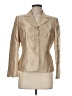 Le Suit Metallic Gold Blazer Size 6 Petite - photo 1