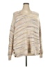 Michael Stars Stripes Tan Pullover Sweater Size 3X - photo 1