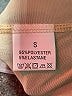 Unbranded Metallic Gold Short Sleeve Turtleneck Size S - photo 7