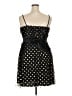 Taboo 100% Polyester Polka Dots Black Cocktail Dress Size 3X - photo 2