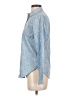 J.Crew Paisley Blue Long Sleeve Button-Down Shirt Size 2 - photo 5