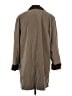 Gallery 100% Polyester Brown Trenchcoat Size S - photo 2