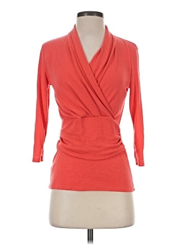 Ann Taylor 3/4 Sleeve T-Shirt (view 1)