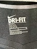 Nike 100% Polyester Black Active T-Shirt Size XL - photo 7