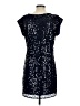 Laundry by Design 100% Polyester Stars Blue Cocktail Dress Size S - photo 2