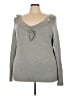 Lane Bryant Gray Pullover Sweater Size 22 - 24 Plus - photo 1