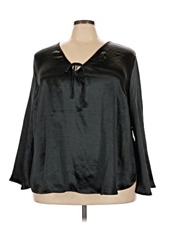 Ava & Viv Long Sleeve Blouse (view 1)