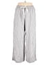 Max Studio Stripes Silver Casual Pants Size XL - photo 1