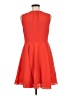 Express 100% Polyester Solid Orange Cocktail Dress Size 8 - photo 2