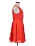Express 100% Polyester Solid Orange Cocktail Dress Size 8 - photo 4