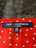 One Clothing Polka Dots Red Romper Size M - photo 4