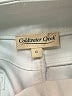 Coldwater Creek Solid Ivory White Khaki Shorts Size 12 - photo 3