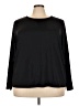 Lands' End Black Long Sleeve Top Size 3X - photo 1