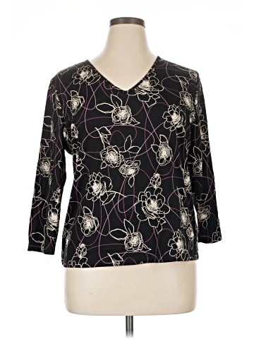 Apostrophe 3/4 Sleeve Top (view 1)