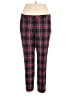 J.Jill Plaid Red Casual Pants Size 14 - photo 1