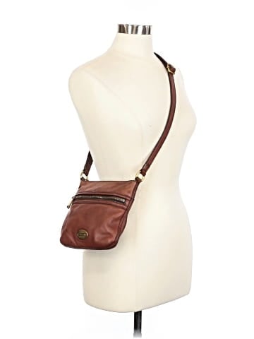 Fossil Leather Crossbody Bag (view 2)