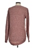 Pink Clover 100% Polyester Tweed Burgundy Pullover Sweater Size M - photo 2