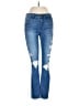 Abercrombie & Fitch Hearts Blue Jeans Size 0R - photo 1