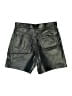 Abercrombie & Fitch 100% Polyester Metallic Black Shorts Size 0 - photo 2